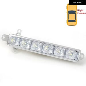 9802795580 シトロエン C-ELYSEE BERLINGO B9 C1 C3 MK2 2005-2020 LED DRL ヘッドライト フォグランプ プジョー 308 2013-2020 - 1Pcs Right
