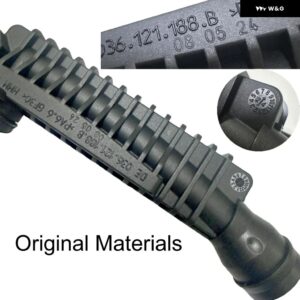 036121188B 1ピース エンジン ヒーティング パイプ ライン ジェッタ ゴルフ ポロ シュコダ オクタビア ファビア 03C121188 - Dark Grey