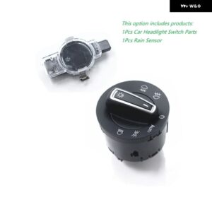 車用オート ヘッドライト スイッチパーツ エア湿度光センサー レインセンサー VW ゴルフ 7 ゴルフ MK7 2014-2017 81D 955 547 5GG 941 431 D - 2pcs-set