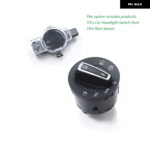 VW ゴルフ 7 ゴルフ MK7 2014-2017 81D 955 547 5GG 941 431 D 車用オート ヘッドライト スイッチパーツ エア湿度光センサー レインセンサー - 2pcs-set