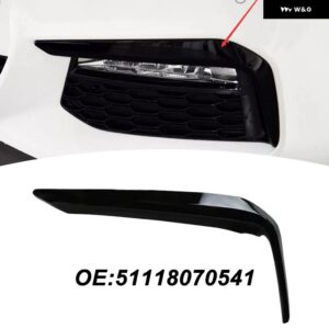 G30 G31 フォグランプ カバー 正確なフィット感美観向上ハード プラスチック 素材G30 G31 - Left