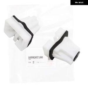 2個 リアシートバックル 1609267180 プジョー 2008 301 シトロエン C3-XR - 2 PCS Genuine