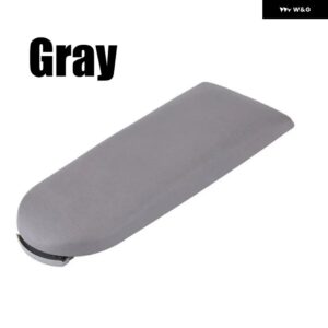 こスタイリッシュな コンソール カバー 蓋ラッチクリップで ゴルフ MK4 アームレスト を し アップグレード しましょう 長持ち - GRAY