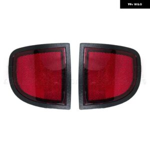 車用リア バンパー ブレーキ リフレクター ライト パーキング ストップライト 信号 ハザード灯 三菱 L200 2005-2015 8355A015 8355A016 - 1 Left and 1 Right