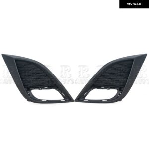 フロント バンパー フォグランプ カバー ギル トリム フォグランプ ガーニッシュ トリム マツダ 3アクセラ2009 2010 2011 2013車 フォグランプ ギル - Gille-1Pair