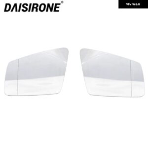 オートワイドアングル 左右ヒーター付ウィング リアミラー ガラス メルセデス ベンツ W204 2011-2014 W212 W221 GLA X156 AMG GLK X204 - A2128100121-Left