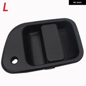 外側 ドアハンドル 三菱 L400 デリカ 1994-2005 リア ドアハンドル キーホール付き カーアクセサリー MB927593 - Rear Left