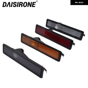 2個 リア 左 右 サイド ターン シグナル マーカー ライト ランプ レンズ BMW E30 E32 E34 318I 318IS 325ES 325I 63 14 1 377 849 - WHITE