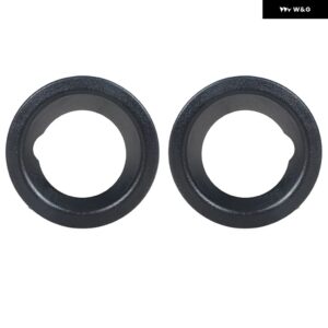 車用フロント バンパー フォグランプ BMW X3 E83 2004 2005 2006 フロント フォグランプ トリム ベゼル シェード カバー 51113400911 51113400912 - Left and Right