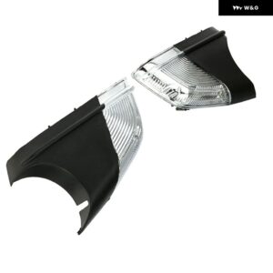 車用LEDウィングミラー インジケーター ウィンカー インジケーター ランプ シュコダ オクタビア MK2 A5 2004-2008 1Z0949101C 1Z0949102C - Right with Left