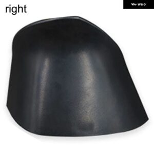 取り付け簡単 車用サイドミラー カバー ABSミラー カバー 曇り防止 加熱レンズ ABS素材 氷結防止 - Right