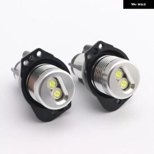 BEYOND DRIVEN AUTO 超高輝度 18W LED エンジェルアイ BMW 3シリーズ E90 フェイスリフト前 2005-2008 超高輝度 - 2pc white color