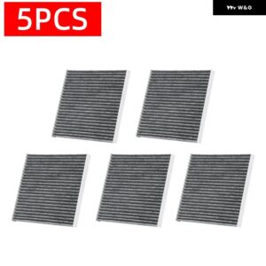 車内エア フィルター ダッジ ダート 2013-2016 オート フィルター カーボン 87139-YZZ09 88508-01010 88508-04010 CF10374 XC35644 - 5pcs