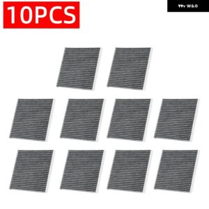 車内エア フィルター ダッジ ダート 2013-2016 オート フィルター カーボン 87139-YZZ09 88508-01010 88508-04010 CF10374 XC35644 - 10pcs