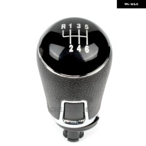 VW アマロック 2010 - 18-2022 カー スタイリング 6速ギアスティック シフト ノブ レベルレザー ブーツ - 6S Gear