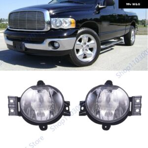 車用 フォグランプ アセンブリ シグナルランプ ダッジ ラム 1500 2500 3500 2002-2008 デュランゴ 2004-2006 ヘッドライト フロント バンパー フォグランプ - 1PC Left