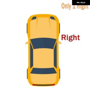 PMFC ジープ グランド チェロキー 1999 - 06 リア バンパー リフレクター ブレーキライト ストップランプ ハザード灯 - Only 1 Right