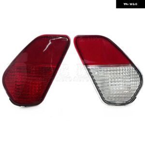 三菱 アウトランダー 2016 2017 2018 ストップランプ ブレーキライト リア バンパー フォグランプ リフレクター ランプ テールライト 8337A137 8337A136 - 1Pair-R and RW