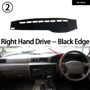 トヨタ ランドクルーザー J80 LC80 レクサス LX 450 1990-1997 滑り止め ダッシュボード カバー パッド アクセサリー サンシェード カーペット - Right hand drive