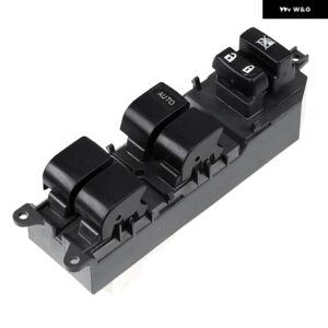 トヨタ 電動ウィンドウリフトスイッチ コントロール マスタードライバー/パッセンジャー RAV4 カムリ カローラ ヤリス ハイランダー ヴィオス 2006-2018 - Driving side switch