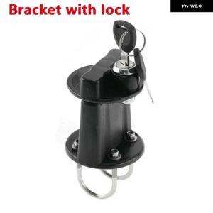 ブラケット ロッククランプキー付きオイルタンクコンテナ3L 5L燃料タンク - bracket with lock