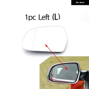 左 右側ドアウィングヒーターミラー ガラス アウディ A4 S4 RS4 B8.5 2011-2016 A5 S5 RS5 B8.5 2010-2016 A3 8P RS3 - 1PC Left