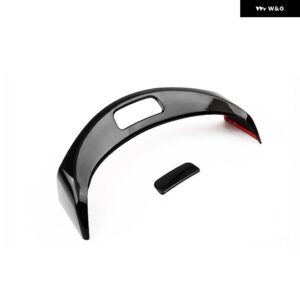 メルセデス ベンツ C GLC クラス W205 C180L C200L GLC260L GLC300L 2015-2020 アームレスト ボックス ボタン フレーム パネル 装飾 トリム モールディング - Gloss Black