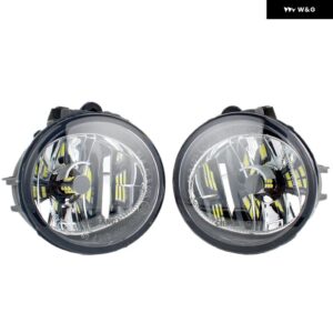 車用ライト BMW X6 E71 E72 LCI 2013 2014 2015 カー スタイリング フロント フォグランプ 電球 付き 63177311351/63177311352 - pair LED Bulbs