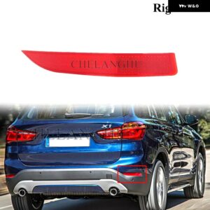 BMW X1 F48 2016 - 19 カー スタイリング リア バンパー リフレクター フォグ ハザード灯 ブレーキライト テールランプ ストップライト - 1pc x Right Side