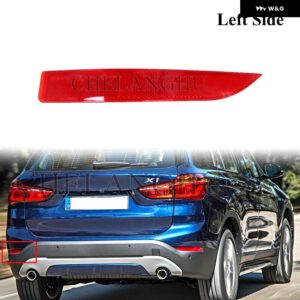 BMW X1 F48 2016 - 19 カー スタイリング リア バンパー リフレクター フォグ ハザード灯 ブレーキライト テールランプ ストップライト - 1pc x Left Side