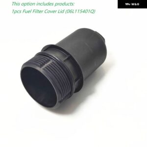 車用 EA888 オイル フィルター ハウジング カバー コネクト VW ゴルフ MK7 パサート B8 ティグアン ジェッタ アウディ A4 B9 A6 Q5 06L115678 06L115401 - 1pcs Filter Cover