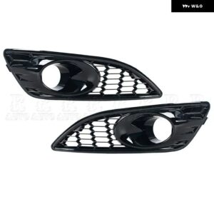 フロント バンパー フレーム カバー アンダー フォグランプ グリル D2BZ15266CB D2BZ15266GB フォード フィエスタ JA8 MK7 2013 - 17 - 1Pair-With holes