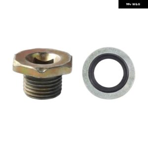 エンジン オイルドレン プラグナットガスケット 016393 プジョー 307 2008 301 308 408 3008 206 207 シトロエン C4L C5 - one set