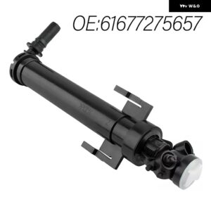 図に示すように悪ウェザー ヘッドライト ウォッシャーノズル フロントドライバー ノズル簡単取り付けノズル - Left