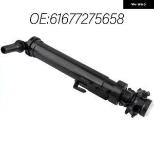 図に示すように悪ウェザー ヘッドライト ウォッシャーノズル フロントドライバー ノズル簡単取り付けノズル - Right