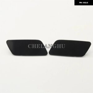 VW パサート CC 2013 - 17 カー スタイリング フロント ヘッドライト ウォッシャースプレーノズル シリンダー ジェットとウォッシャーカバー キャップ - pair Washer Cap