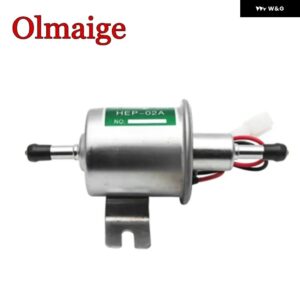 ディーゼル ガソリン ガソリン 12V 電動燃料 ポンプ HEP-02A 低圧燃料 ポンプ キャブレター オートバイ ATV - Green