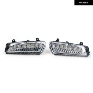 車用LEDフロント フォグランプ DRL VW フォルクスワーゲン ポロ MK8 6R 2011 2012 2013 フロント バンパー ランプライト 6RD 941 699 6RD 941 700 - Left and Right