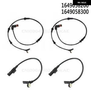 1649058300 フロント リア 左 右 ABSセンサー メルセデス ベンツ X164 GL クラス W251 R280 R クラス W164 ML280 M クラス 1649058200 - 1 Set(4Pcs)