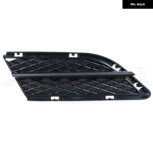 カーアクセサリー フロント バンパー アンダー フォグランプ グリル メッシュ 51117198901 51117198902 BMW E90 E91 2009 - 12 - No holes-Right