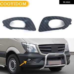 フロント バンパー フォグランプ フォグライト カバー穴 付き メルセデススプリンターW906 9068850253 9068850353カー スタイリング - Left and Right