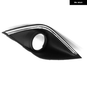 1/2個 フロント バンパー フォグランプ カバー 三菱 アウトランダー 2016-2021 - Left