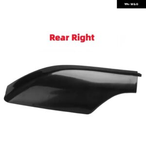 1/4個 車 フロントリア ルーフラックカバー ルーフラゲッジバーレールエンドシェル カバー 日産 キャシュカイ 2008-2015 - Rear Right