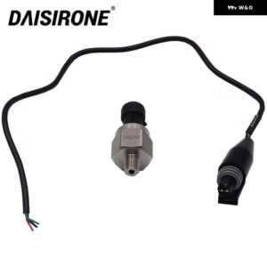 DC 5V 1/8NPT 圧力トランスデューサートランスミッターセンサー ステンレス オイル エア 水 30/100/150/200/300/500/1000/1600 PSI - 30 psi
