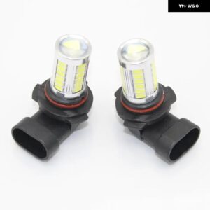 LEDカーライト VW ゴルフ 6 A6 MK6 2009 - 13 カー スタイリング フロント フォグライト ランプ LED 電球 + グリル ワイヤー付き - 2 Pcs LED bulbs