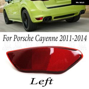 ポルシェ カイエン 2011-2014 2015-2017 2018-2021 リア バンパー ブレーキランプ ストップ リフレクター ランプ 95863110600 95863110610 9Y0945725 - 2011-2014-Left