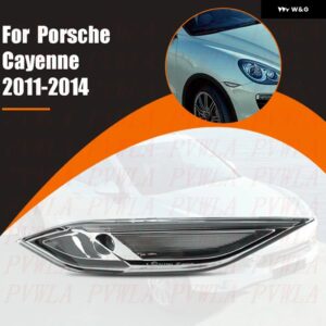 ポルシェ カイエン 2011 - 14 カーアクセサリー フロントウィンカーサイドライトランプ インジケーター 95863110100 95863110200 - 1 PC Right