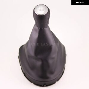 日産 ジューク 2009 - 18 車 6速 MT ギア シフト ノブ ギア シフト シフター レザー ブーツ - Gear Knob With Boot