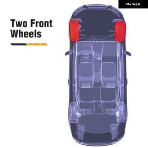 89546-42040 89545-42040 89542-42050 89543-42050 ホイールスピードABSセンサー トヨタ RAV4 2006-2014 4WD リアフロント 左 右 - Front 2pcs