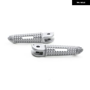 オートバイ 用フロント フットペグ フットレスト TRIDENT 660 TRIDENT660 2020-2024 フットペグ フットレスト ペダル - Silver